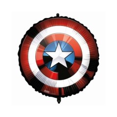 Globo Escudo Capitan America 46 cm helio o aire 5201184974728 97472