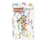 Vela confetti numeros para tarta cumpleaños