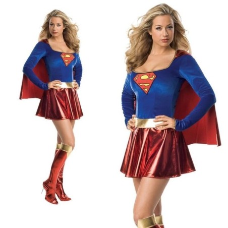 Disfraz Supergirl original DC para mujer -Tus disfraces baratos