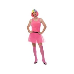 disfraz bailarina rosa para hombre despedida talla l S8978 8422971089785