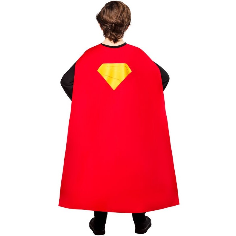 Capa Superman deluxe para niño infantil
