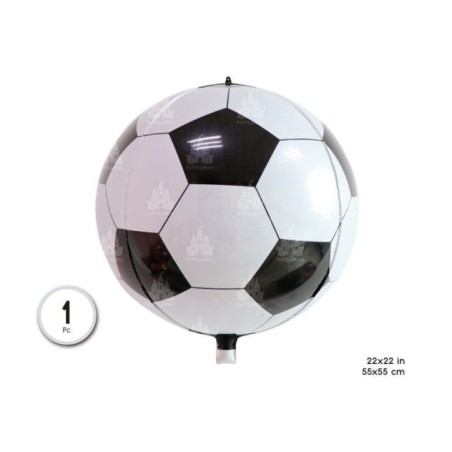 Globo balon de futbol esfera 55 cm-Tus Disfraces baratos