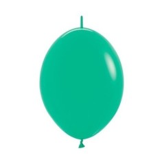 Globo Latex Link-O-Loon Sempertex verde 29cm 25 uds-Tus Disfraces