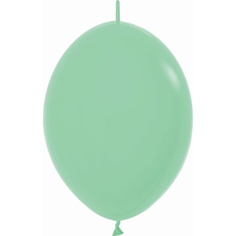 Globo Latex Link-O-Loon Sempertex Verde menta 29 cm 25 uds