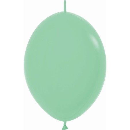 Globo Latex Link-O-Loon Sempertex Verde menta 29 cm 25 uds