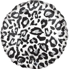 Globo Leopardo animal print para helio o aire 45 cm-Tus Disfraces