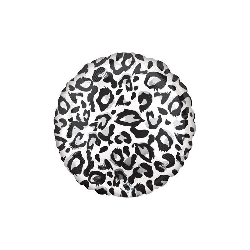 Globo Leopardo animal print para helio o aire 45 cm