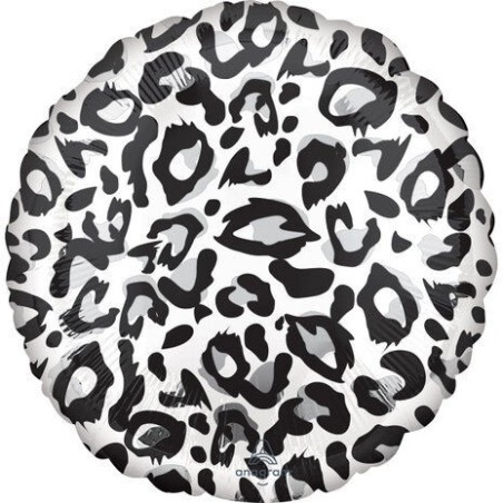 Globo Leopardo animal print para helio o aire 45 cm-Tus Disfraces