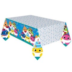 Mantel Baby Shark 137x260 cm-Tus Disfraces