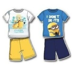 Pijama minions varias talla 4 años azul-Tus Disfraces
