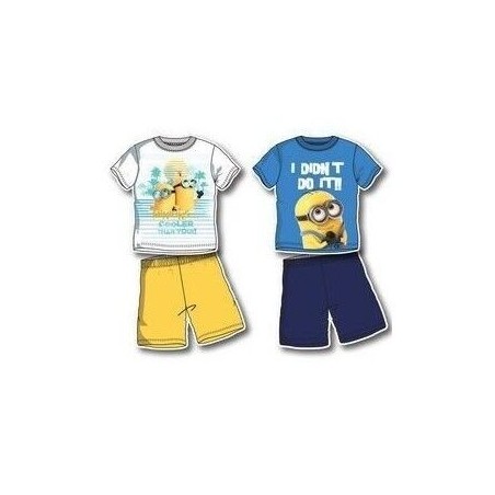 Pijama minions varias talla 4 años azul-Tus Disfraces