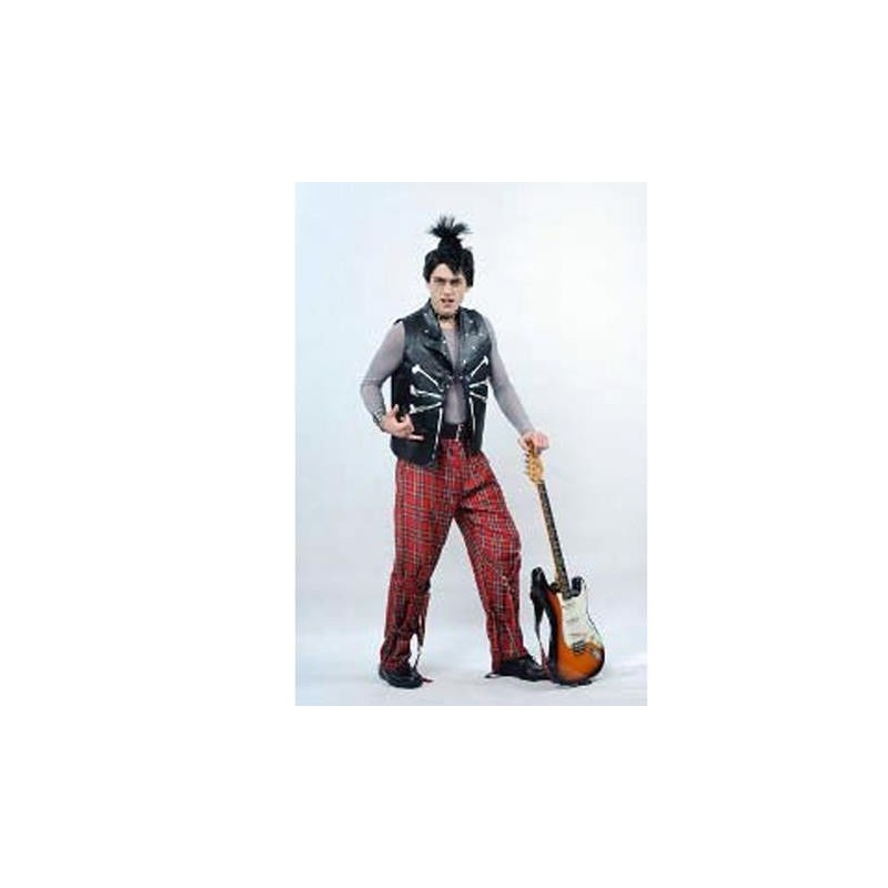 Disfraz punky talla L hombre