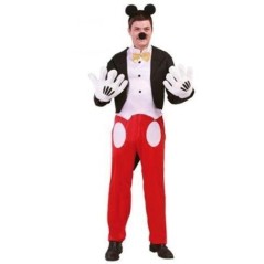 Disfraz raton Mouse similar a Mickey adulto 8434077806357 80635