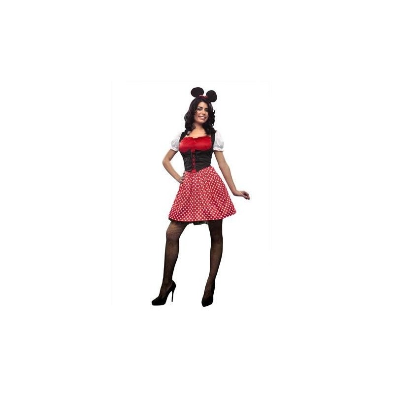 Disfraz ratoncita mujer minnie talla m-l