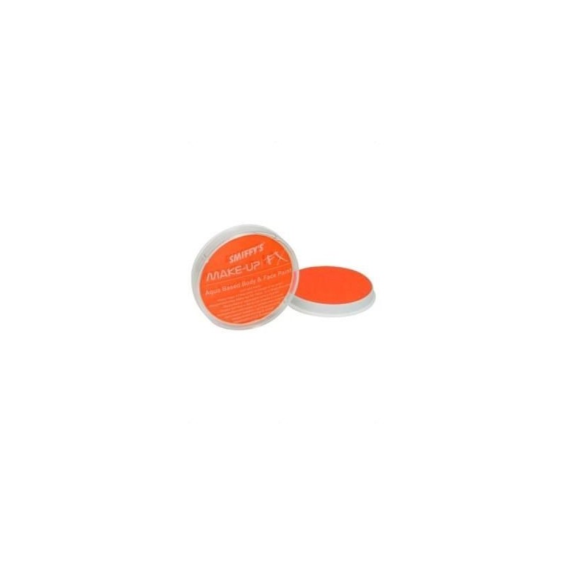 Maquillaje naranja neon al agua 8 gr face body pai