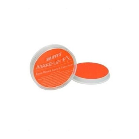 Maquillaje naranja neon al agua 8 gr face body pai