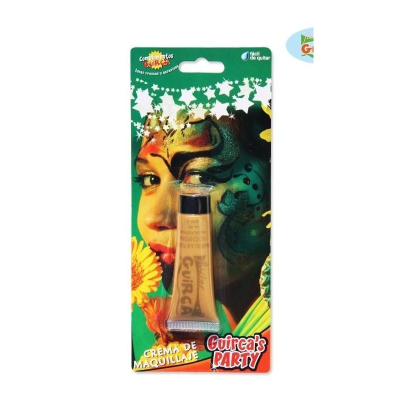 Maquillaje gel oro