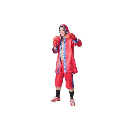 Disfraz boxeador campeon rocky talla ML hombre