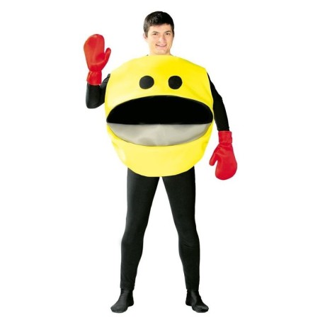 Disfraz comilon comecocos amarillo para hombre 8434077807705 80770