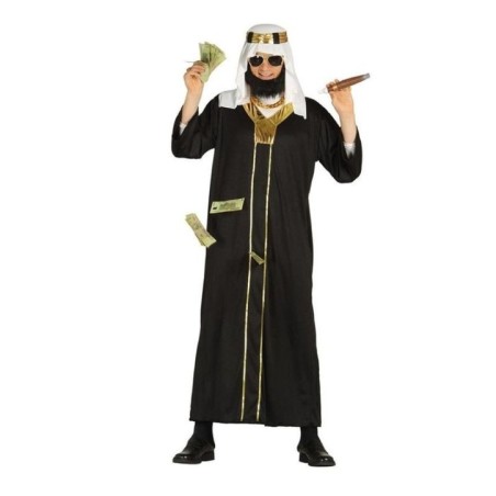 Disfraz arabe negro jeque hombre 8434077808306 80830