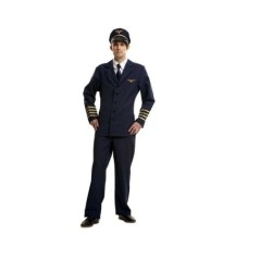 Disfraz piloto de avion talla ML  adulto 8435408209717 971