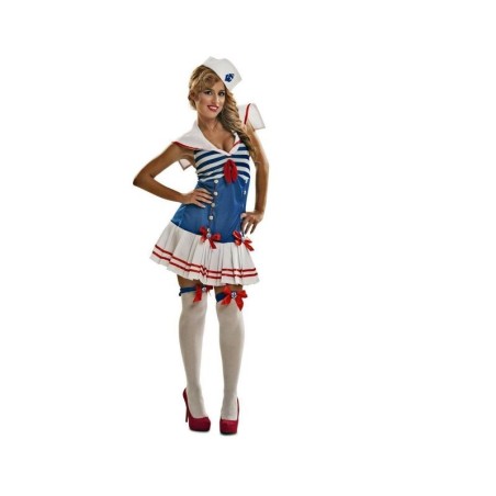 Disfraz marinera azul sexy  adulta talla ML 8435408210140 201014
