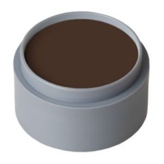 Maquillaje marron al agua grimas 2
