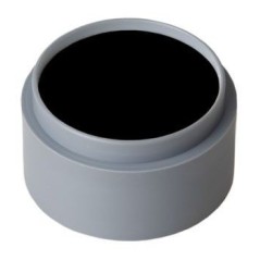 Maquillaje negro al agua grimas 2