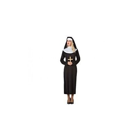 Disfraz monja para mujer talla ml adulto 8422259073574 7357