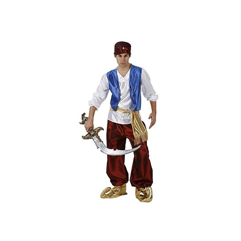 Disfraz aladin principe arabe para adulto