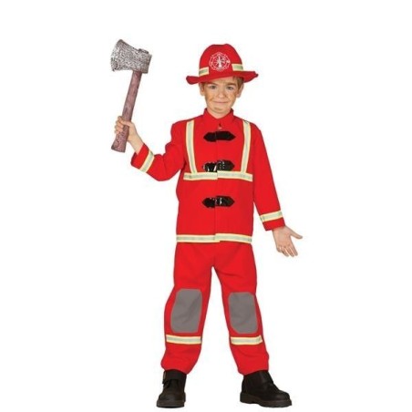 Disfraz bombero rojo infantil 8434077833544 83354