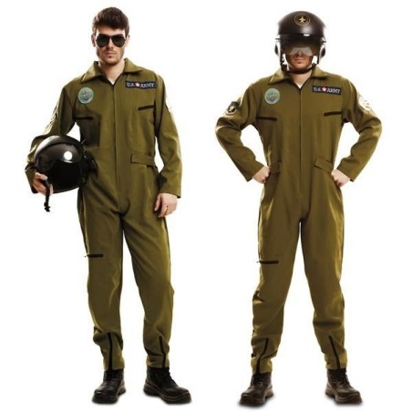 Disfraz Top gun aviador ejercito del aire hombre 8435408221214 2121