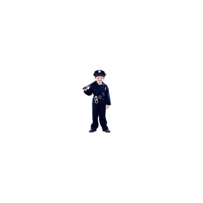 Disfraz policia municipal local infantil