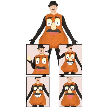 Disfraz cabezon para hombre talla l similar mr potato 8434077882825 88282