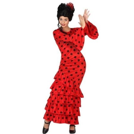 Disfraz flamenca rojo talla ML mujer 8422259285984 28598
