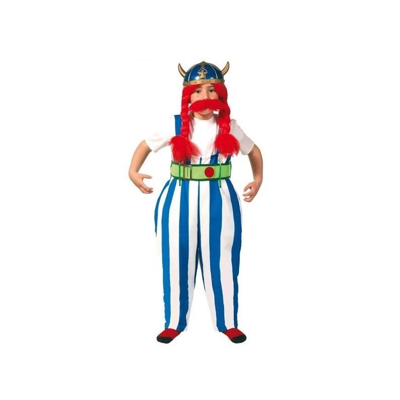 Disfraz galo forzudo Obelix para niño