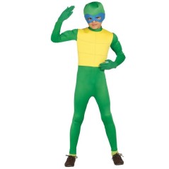 Disfraz ninja verde tortuga para nino 8434077856420 85642
