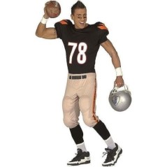 Disfraz Quaterback futbol americano hombre 8003558323500 3235N