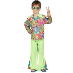 Disfraz Hippie nino flower infantil 8434077856031 85603