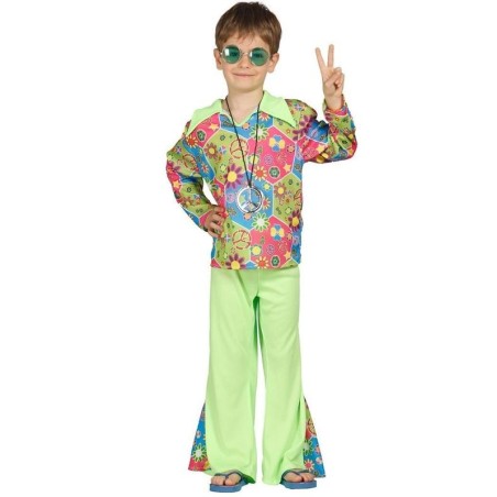Disfraz Hippie nino flower infantil 8434077856031 85603
