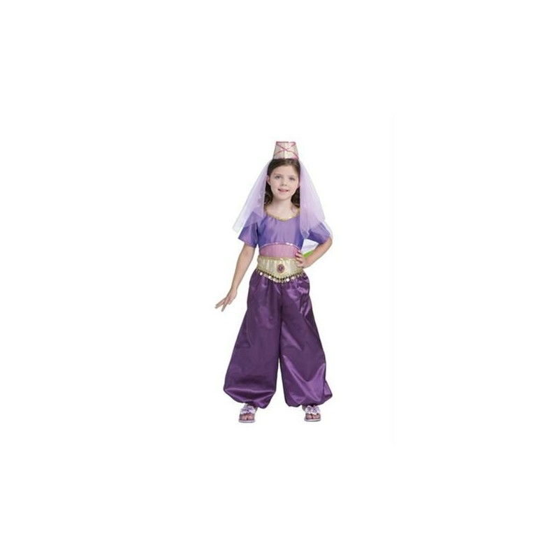 Disfraz chica del haren talla 7-9 años arabe