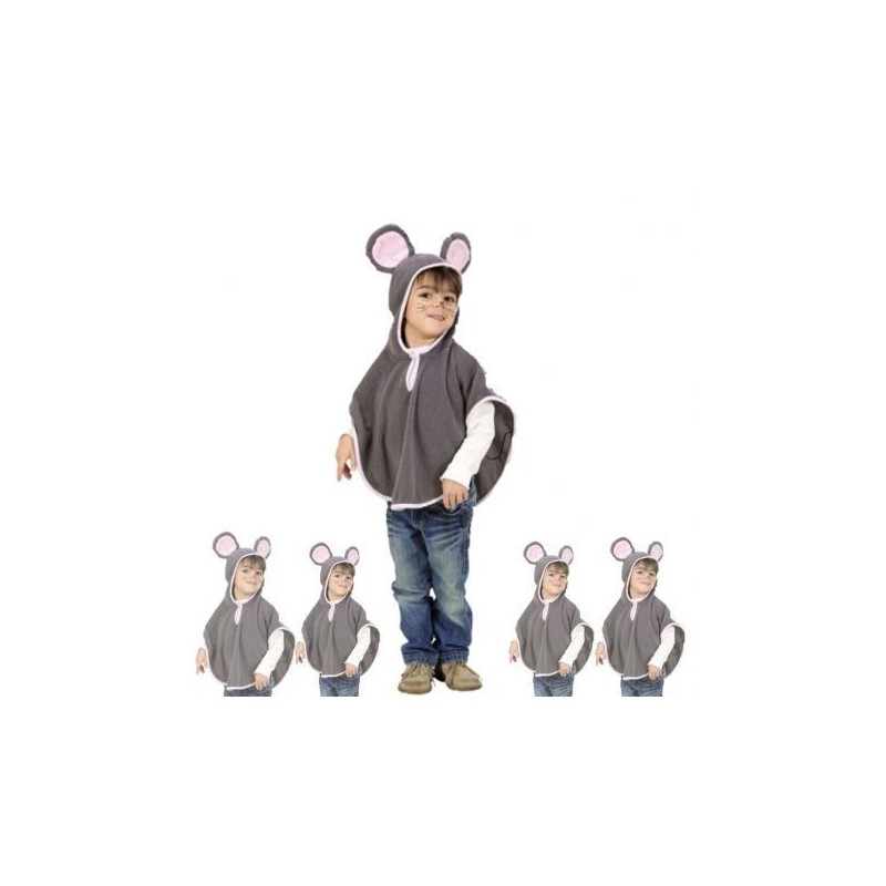 Disfraz raton de peluche infantil