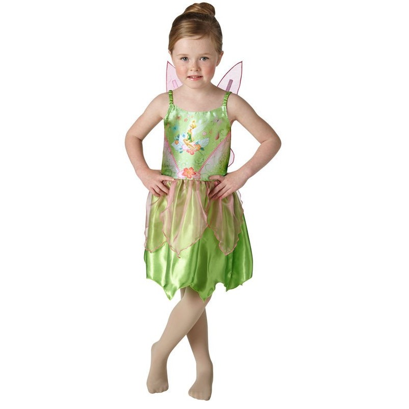 Disfraz de Campanilla para niña talla 5-6 años