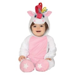 Disfraz unicornio rosa para bebe 8434077883815 88381