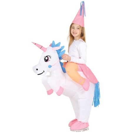 Disfraz unicornio hinchable para nina 7 9 anos 8434077885444 88544