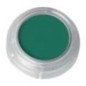 Maquillaje al agua verde grimas profesional 2