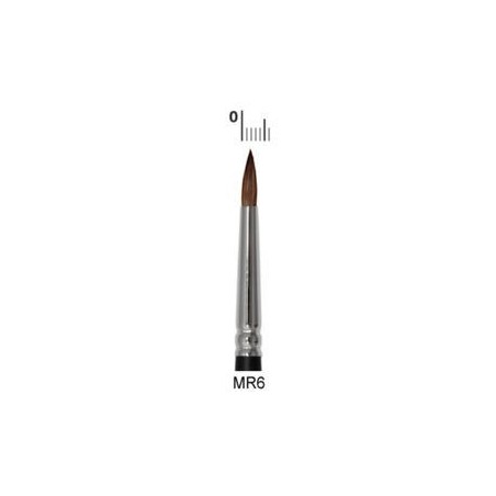 Pincel de maquillaje de pelo de marta redondo MR6 8717277320862 PENSEELMR6