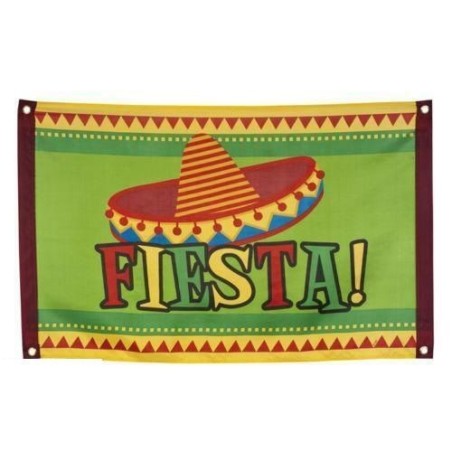 Bandera para fiesta mejicana 60x90 cm 8712026544056 54405