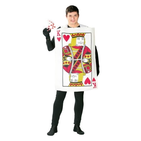 Disfraz carta rey de poker adulto talla L 52 54 8434077807699 80769