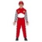 Disfraz piloto formula 1 rojo infantil 8434077835869 83586
